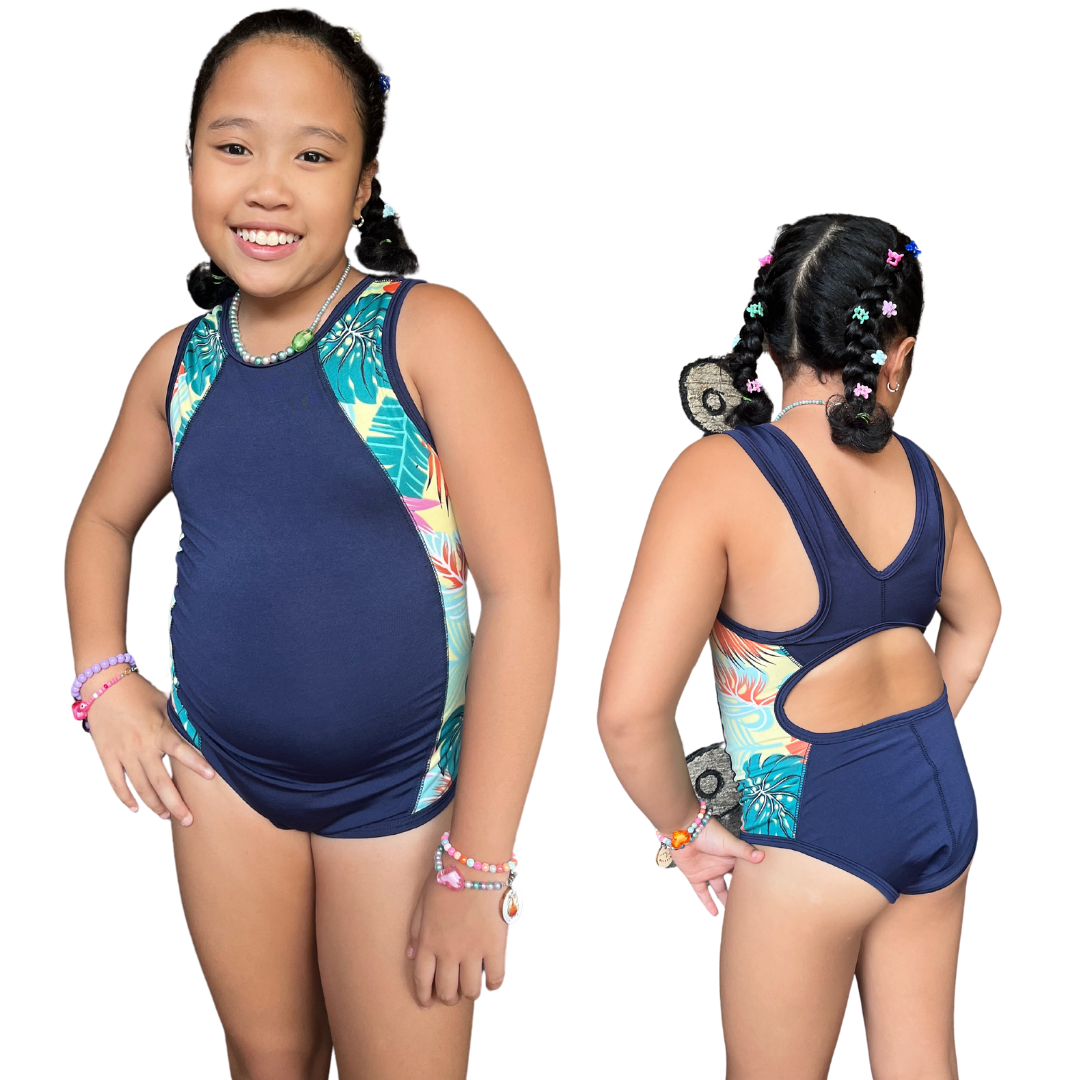 Venace backless printed