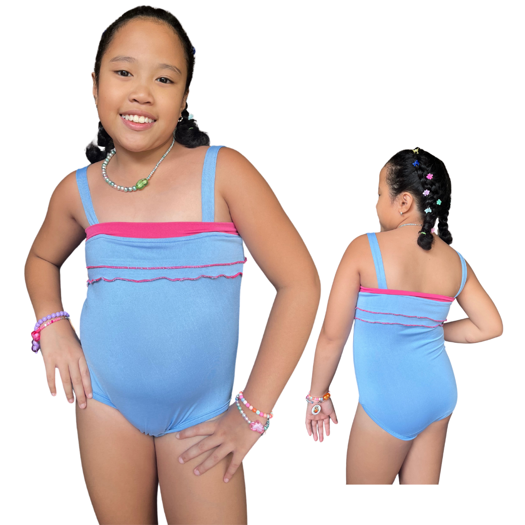 Venace 5 Strappy Double Ruffles Combi